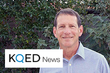 Rob Lehman with KQED logo