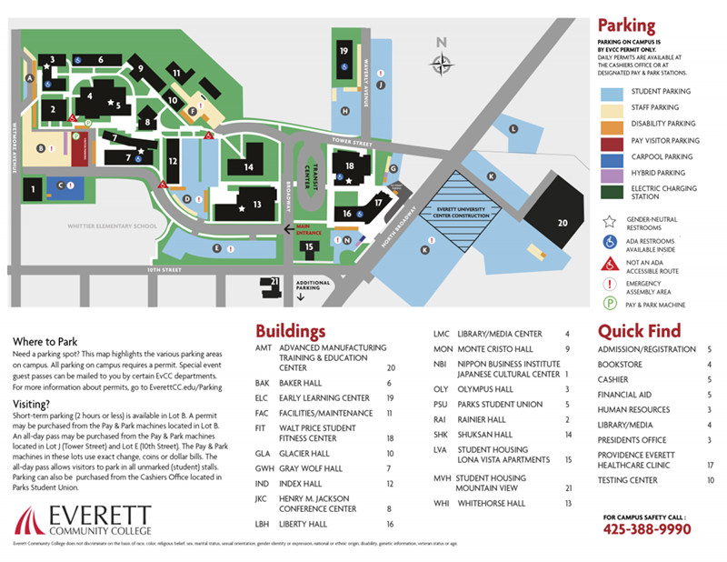 Everett Community College Campus Map CLASS LOCATION – EVERETT, WASHINGTON | Great Conversations | about 